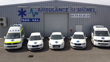 AMBULANCE TAXI SAINT MICHEL, Ambulancier à Saint-Alban-de-Roche