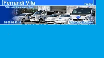 Ferrandi Vila, Ambulancier à Prades