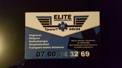 Ambulances Elite 69, Ambulancier à Vénissieux