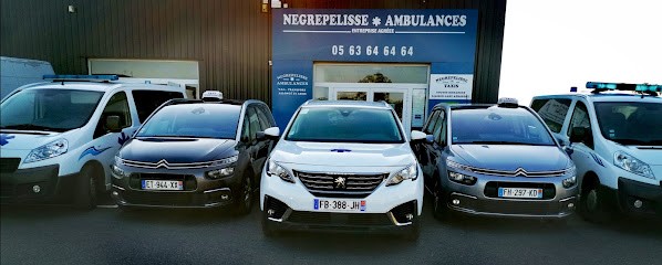NEGREPELISSE AMBULANCES - NEGREPELISSE TAXIS, Ambulancier à Nègrepelisse