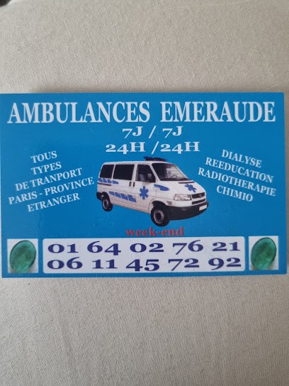 Ambulances Emeraude, Ambulancier à Villeparisis