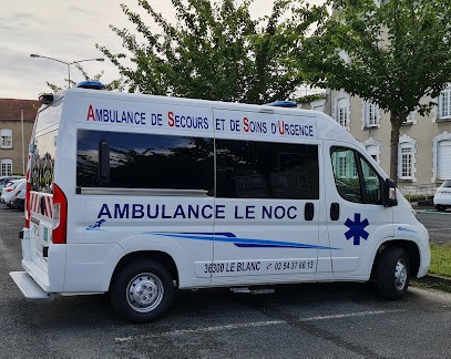 Ambulance-Taxi Le Noc SARL, Ambulancier au Blanc