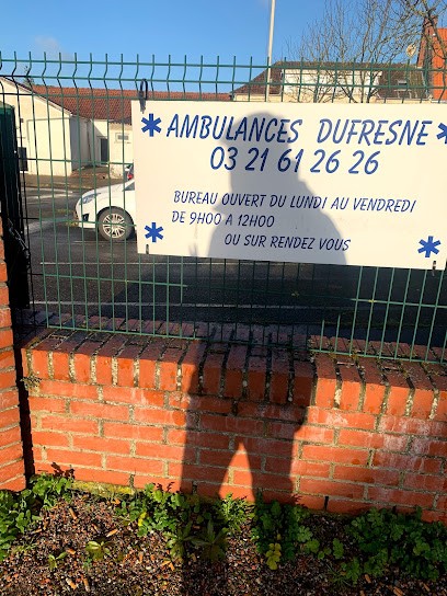 Ambulances Dufresne, Ambulancier à Houdain